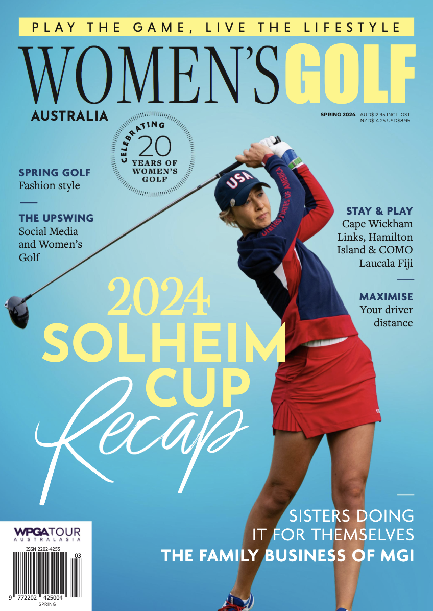 The latest issue Women's Golf magazine