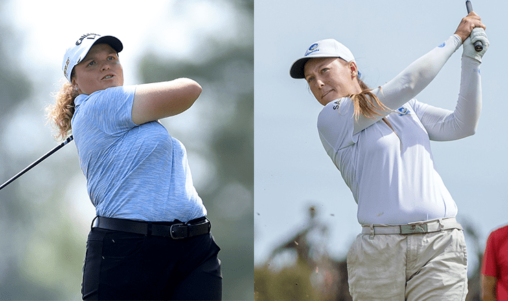 RUDGELEY, PEIRCE RECEIVE KARRIE WEBB SCHOLARSHIP