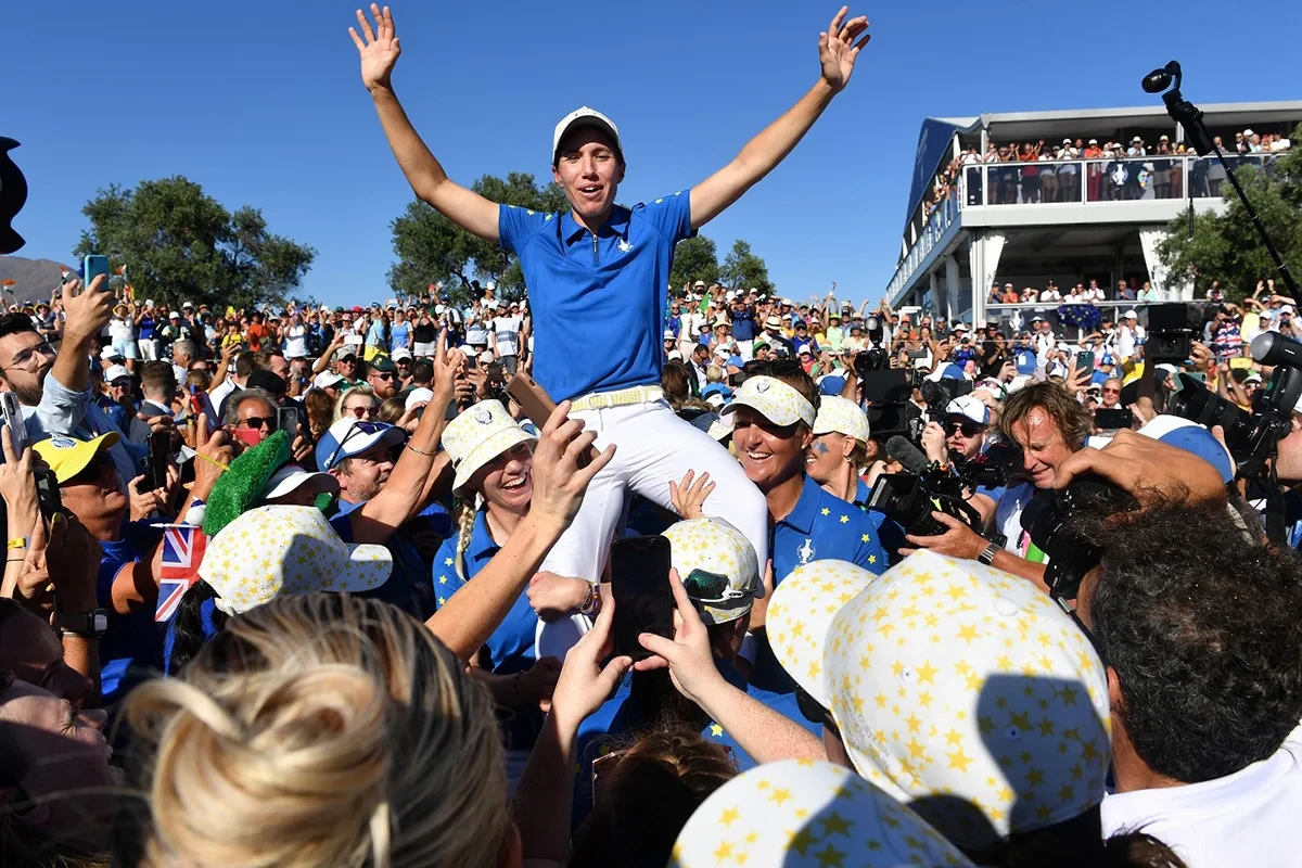 The Solheim Cup and Carlota Ciganda unite their destinies to build the best story ever dreamed of