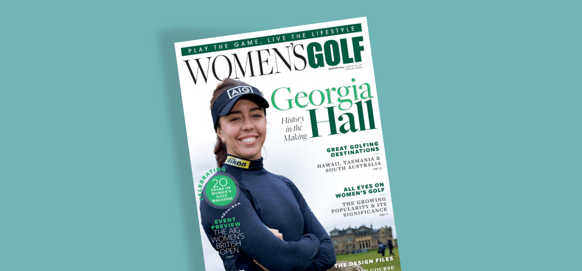 The latest issue Women's Golf magazine