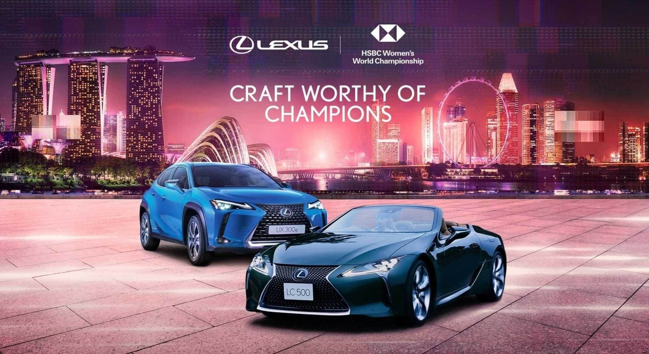 LEXUS SIGNS NEW SPONSORSHIP DEAL WITH  HSBC WOMEN’S WORLD CHAMPIONSHIP 2021